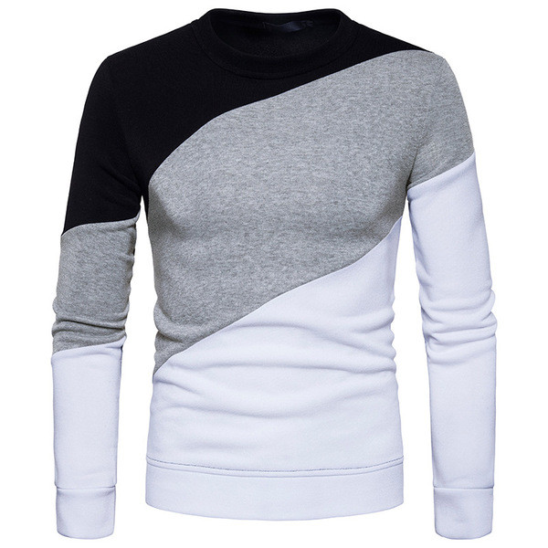 Pulover barbatesc cu maneca lunga in 3 culori