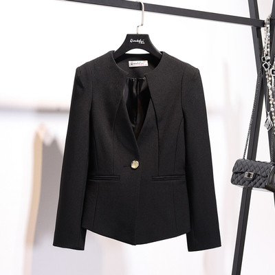 Γυναικείο κομψό μαύρο σακάκι