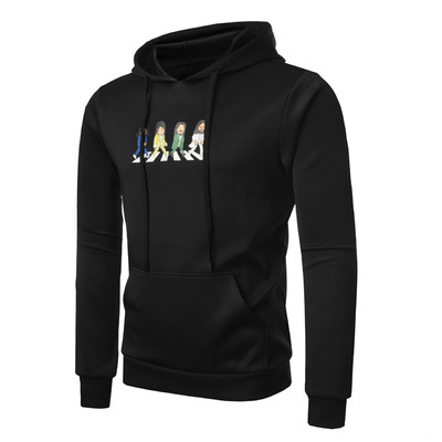 Hanorac de zi cu zi pentru bărbați cu aplicare în patru culori