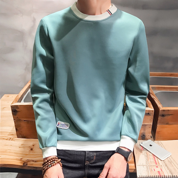 Pulover barbatesc simplu in 5 culori