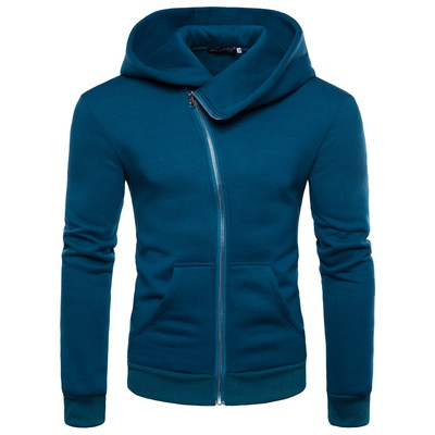 Hanorac sport barbati cu fermoar si gluga in mai multe culori - model Slim