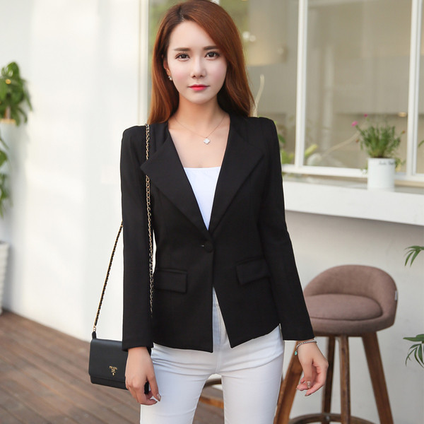 Дамско сако с декоративни джобове в оранжев и черен цвят