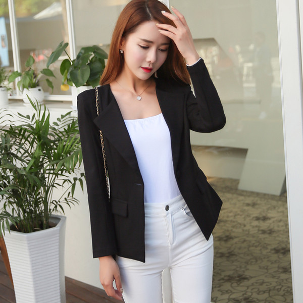 Дамско сако с декоративни джобове в оранжев и черен цвят