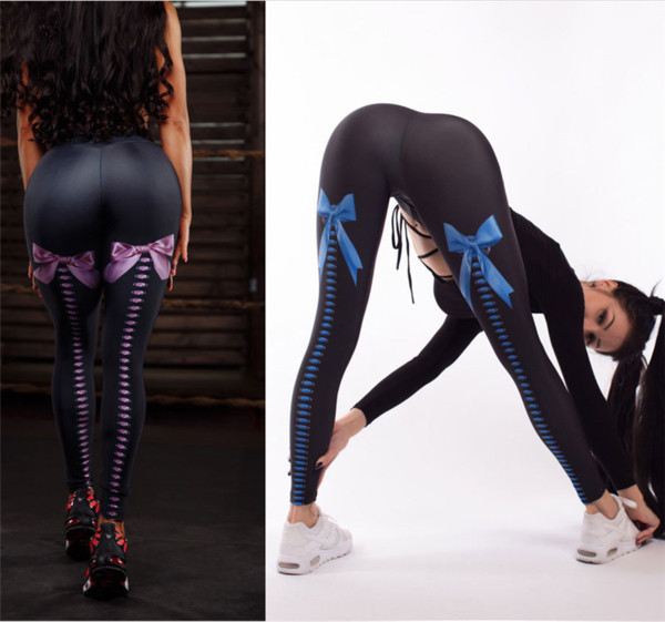 Jambiere de damă moderne cu panglică