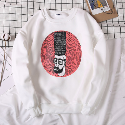 Pulover barbatesc in 2 modele cu aplicatie