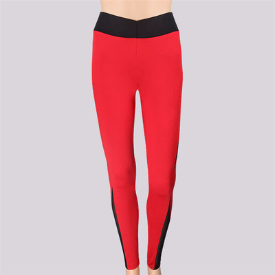 Дамски клин в червен цвят