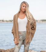 Γυναικεία μοντέρνα ζακέτα με φαρδιά μανίκια σε διάφορα χρώματα