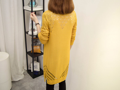 Γυναικεία  μακρύ ζακέτα  σε διάφορα χρώματα κατάλληλα για καθημερινή ζωή