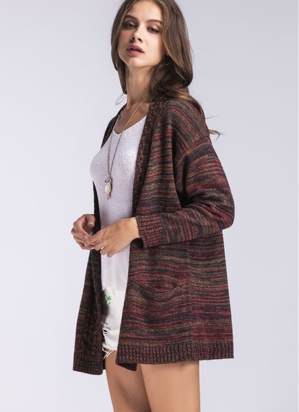 Cardigan dama model larg in patru culori