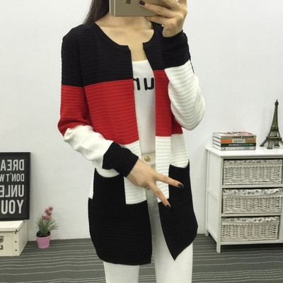 Πολύχρωμη γυναικεία ζακέτα 