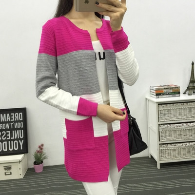 Πολύχρωμη γυναικεία ζακέτα 