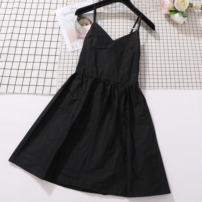 Γυναικείο φόρεμα σε δύο χρώματα με κορδέλα στην πλάτη