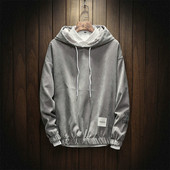 Мъжки суичър с качулка и надпис в няколко цвята