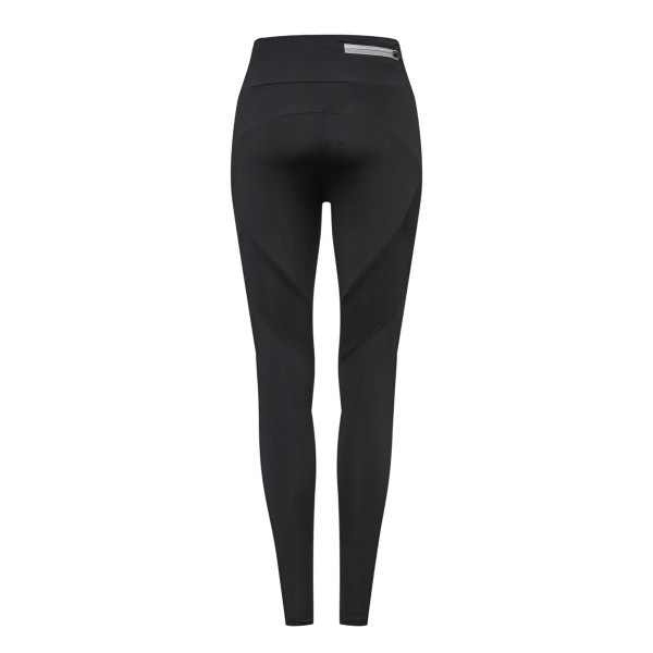 Jambiere sport de damă pentru yoga de culoare neagră