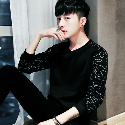 Pulover sport barbati cu margine pe maneci in mai multe modele