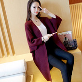 Vestă elegantă pentru femei, cu mâneci largi