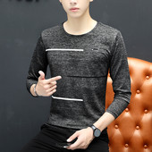 Pulover de toamna barbati cu guler in forma de O in mai multe culori