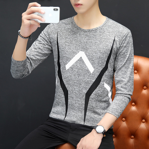 Pulover de toamna barbati cu guler in forma de O in mai multe culori