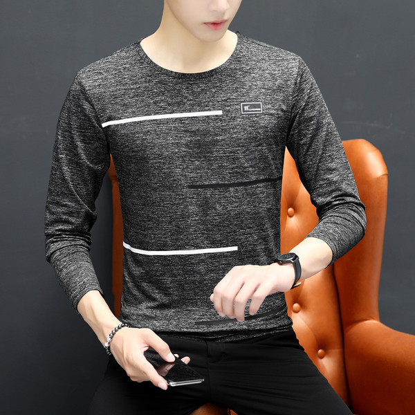 Pulover de toamna barbati cu guler in forma de O in mai multe culori