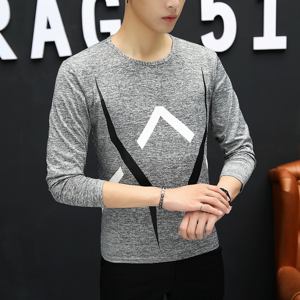 Pulover de toamna barbati cu guler in forma de O in mai multe culori