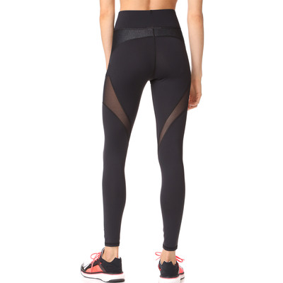 Дамски йога клин в черен цвят с висока талия