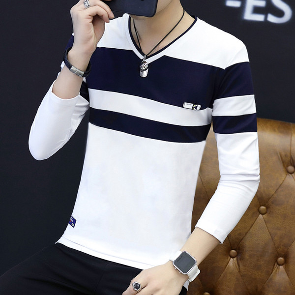 Pulover bărbătesc cu decolteu în V în mai multe modele