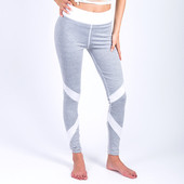 Jambiere sport de damă în culoarea gri