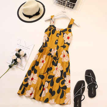 Γυναικείο φόρεμα με φλοραλ πριντ σε διάφορα χρώματα