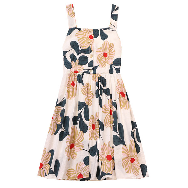 Γυναικείο φόρεμα με φλοραλ πριντ σε διάφορα χρώματα