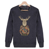 Férfi vastag pulóver rátéttel több modellben