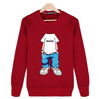 Férfi vastag pulóver rátéttel több modellben