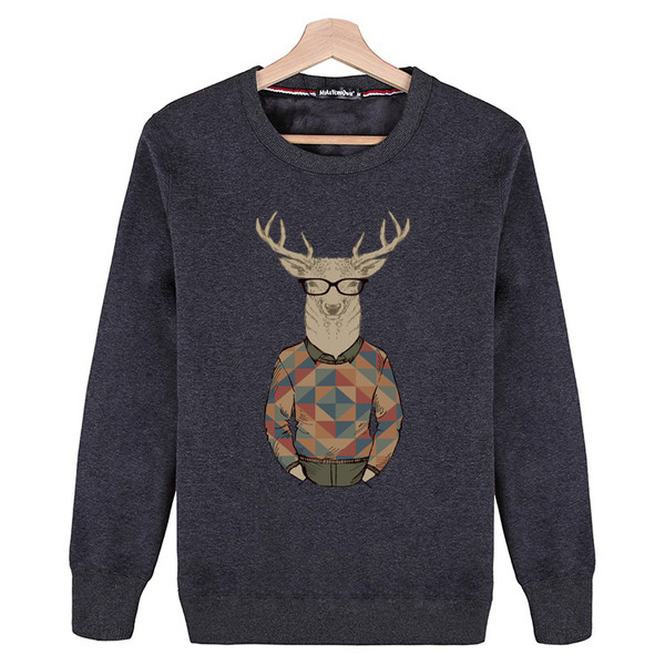 Férfi vastag pulóver rátéttel több modellben