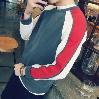 Hanorac casual pentru bărbați, în trei culori, cu guler O