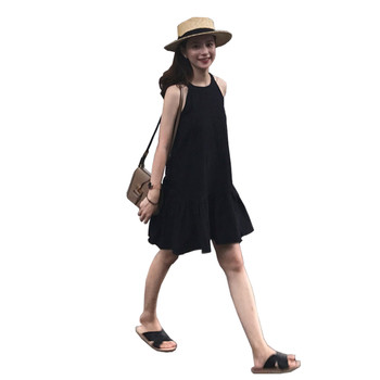 Rochie de dama sport-eleganta model lat in culoarea neagra