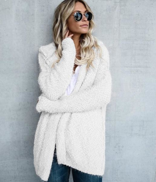 Vesta moderna de dama cu gluga in mai multe culori