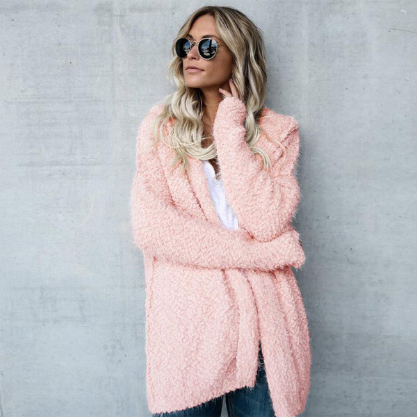 Vesta moderna de dama cu gluga in mai multe culori