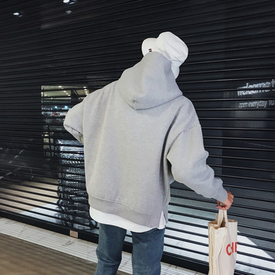 Hanorac gros barbatesc cu gluga in mai multe culori