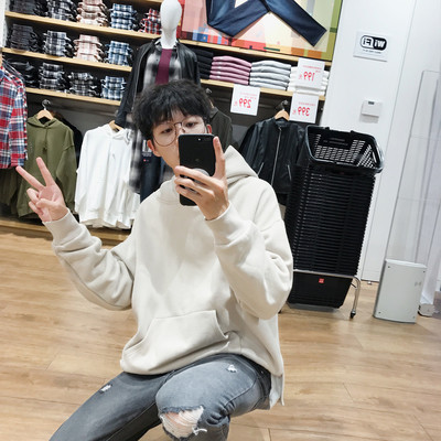 Hanorac gros barbatesc cu gluga in mai multe culori