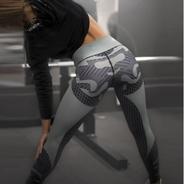 Jambiere sport de damă cu model într-o singură culoare