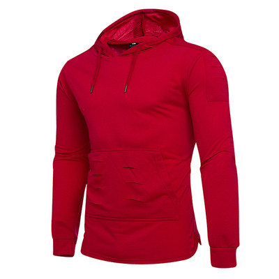 Szakadt motívumokkal ellátott férfi pulóver négy színben