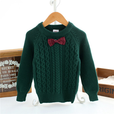 Модерен детски пуловер за момче с панделка в няколко цвята