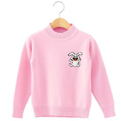 Детски пуловер с бродерия в няколко цвята подходящ за момче и момиче