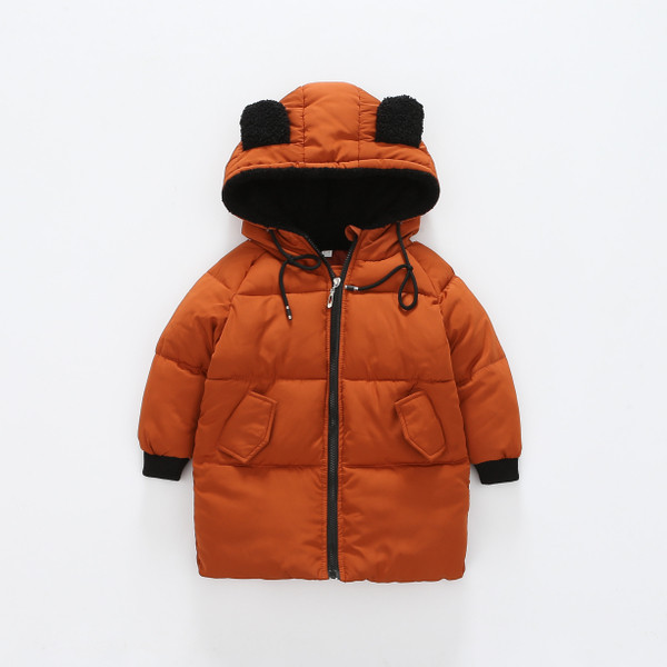 Детско яке за момчета с ушички