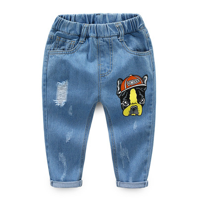 Детски еластични дънки за момчета в някоко различни модела