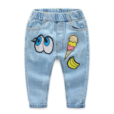 Детски еластични дънки за момчета в някоко различни модела