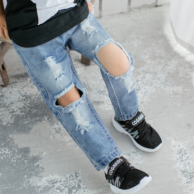 Детски еластични дънки за момчета в някоко различни модела