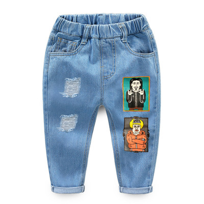 Детски еластични дънки за момчета в някоко различни модела