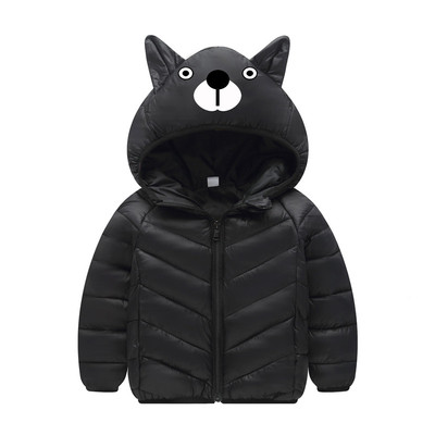 Детско яке за момичета в различни цветове с апликация