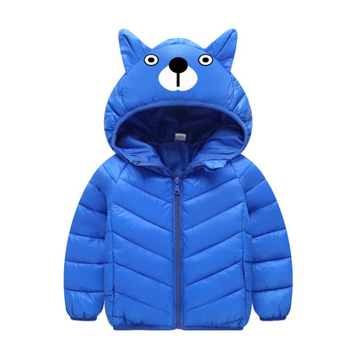 Детско яке за момичета в различни цветове с апликация