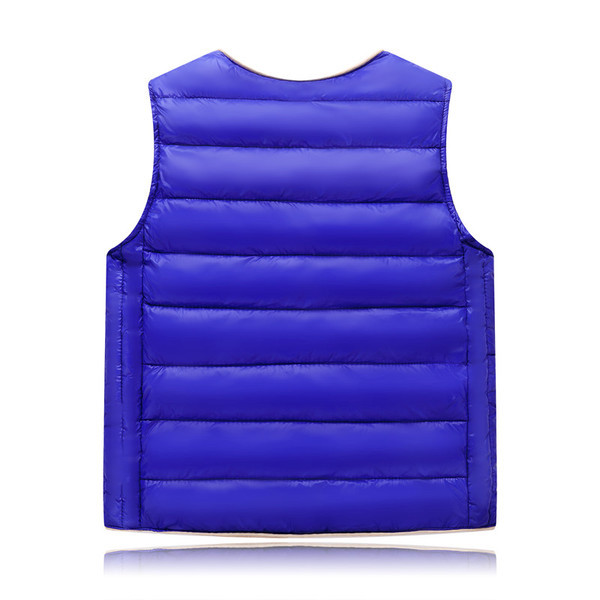 Детски елек в три цвята за момичета с апликация